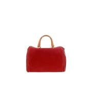 Rode Leren Andy 8 Tas Carolina Herrera , Red , Dames