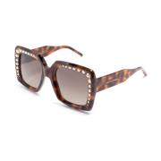 Her0178S Wr9Ha Zonnebril Carolina Herrera , Brown , Dames