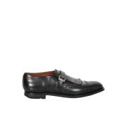 Tijdloze leren loafers met moderne touch Church's , Black , Heren