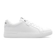 Leren sneakers Coach , White , Dames