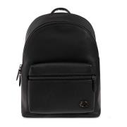 Rugzak met logo Coach , Black , Heren