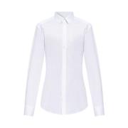 Katoenen shirt Dolce & Gabbana , White , Heren