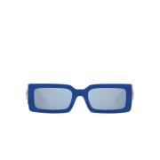 Prachtige DG 4416 Blauwe Acetaat Zonnebril Dolce & Gabbana , Blue , Da...