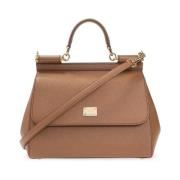 ‘Sicily’ schoudertas Dolce & Gabbana , Brown , Dames