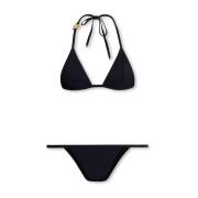 Bikini met logo Dolce & Gabbana , Black , Dames