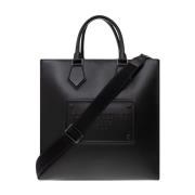 Leren shopper tas Dolce & Gabbana , Black , Heren