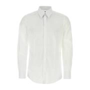 Witte poplin overhemd Dolce & Gabbana , White , Heren