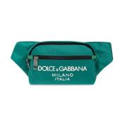 Heuptas met logo Dolce & Gabbana , Green , Heren