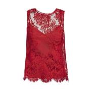 Mouwloos topje Dolce & Gabbana , Red , Dames