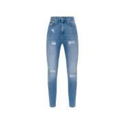 Jeans with vintage effect Dolce & Gabbana , Blue , Dames