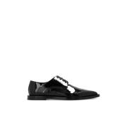 Leren derby schoenen Dolce & Gabbana , Black , Heren