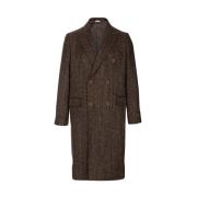 Stijlvolle Jas voor Mannen en Vrouwen Dolce & Gabbana , Brown , Heren