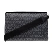 Schoudertas met monogram Dolce & Gabbana , Gray , Heren