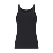 Elegante zomer tanktop voor heren Dolce & Gabbana , Black , Heren