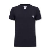 T-shirt met logo Dolce & Gabbana , Blue , Heren