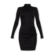 Gedrapeerde jurk Dolce & Gabbana , Black , Dames