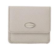 Wit Leren Condoomhoesje Portemonnee Dolce & Gabbana , White , Heren