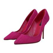 Roze Tule Stiletto Pumps - Elegant en Stijlvol Dolce & Gabbana , Pink ...