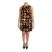 Stijlvolle Zomer Shift Jurk Dolce & Gabbana , Black , Dames