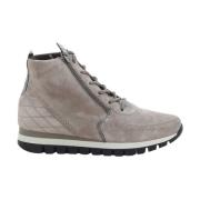 Stijlvolle Damessneakers in Taupe Gabor , Gray , Dames