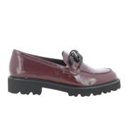 Stijlvolle Bordeaux Dames Loafers 35.240 W23 Gabor , Red , Dames