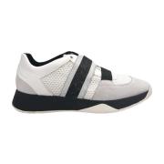 Slip-On Sneakers met Metallic Details Geox , White , Dames