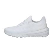 Moderne Actieve Sneakers voor Dames Geox , White , Dames