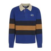 Wol-Blend Rugby Sweater Patagonia , Blue , Heren