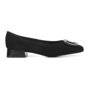 Zwarte Suede Pumps Peter Kaiser , Black , Dames