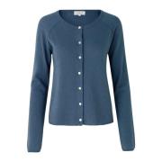 Paris Blue Cardigan Rosemunde , Blue , Dames