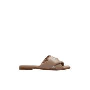 ‘Alrai’ slides Salvatore Ferragamo , Beige , Dames