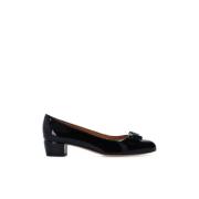 Zwarte Vara Hoge Hakken Salvatore Ferragamo , Black , Dames