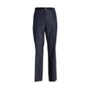 Klassieke Straight Broek Salvatore Ferragamo , Blue , Heren