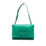 Viva Smeraldo Schoudertas Salvatore Ferragamo , Green , Dames