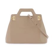 Wanda Handtas van Ferragamo Salvatore Ferragamo , Beige , Dames