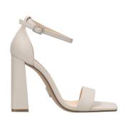 Hoge hak sandalen Steve Madden , White , Dames