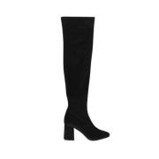 Hoge Laarzen Steve Madden , Black , Dames