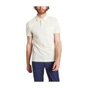 Polo Shirt Sunspel , White , Heren