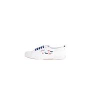 Klassieke Canvas Sneakers Superga , White , Heren