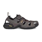 Flat Sandals Teva , Gray , Heren