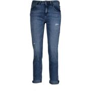 Curve-Enhancing Skinny Jeans Drykorn , Blue , Dames