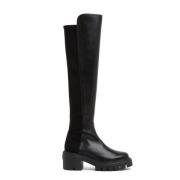 5050 Soho Boot - Iconische Over-de-Knie Stijl Stuart Weitzman , Black ...