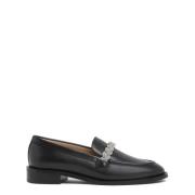 Stijlvolle Versierde Loafer Stuart Weitzman , Black , Dames