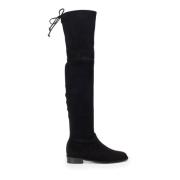 Zwarte Overknee Laarzen, Stijlvol en Stuart Weitzman , Black , Dames