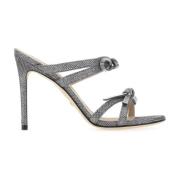 Speelse Multicolor Bow Hakken Muiltjes Stuart Weitzman , Gray , Dames