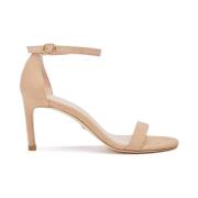 Nunakedstraight Sandaal Stuart Weitzman , Beige , Dames