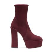 Skyhigh 145 Platformlaarzen Stuart Weitzman , Red , Dames