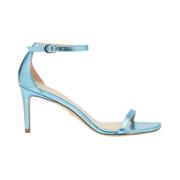 Moderne Curve Sandalen Stuart Weitzman , Blue , Dames