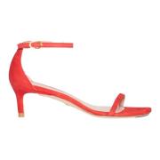 Women Shoes Sandals lo Aw22 Stuart Weitzman , Red , Dames