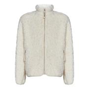 Witte Jassen met Hoge Kraag en Ritssluiting Jil Sander , White , Heren